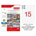 Tanex Tw-2150 50 Mm Laser Etiket 100 Adet
