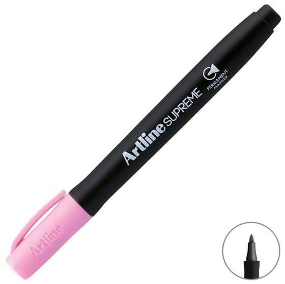 Artline Supreme Permanent Markör 1.0  Mm Bluish Light Pink