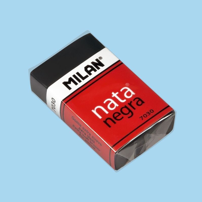 Milan Nata Sınav Silgi Siyah