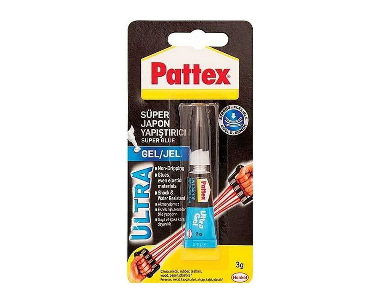 Pattex Ultra Gel Süper Japon 3 Gr