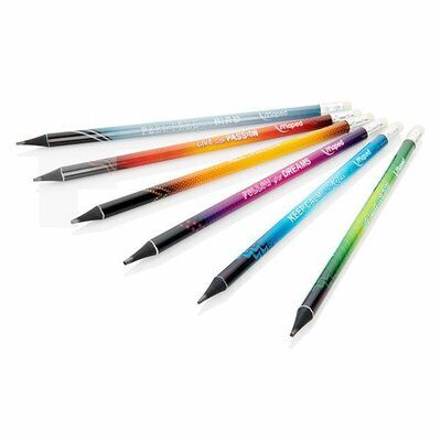 Maped Black Peps Energy Silgili Kurşun Kalem