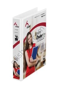 Önder Pvc A3 Dikey Firma Klasörü 3 Cm 4D İç Cepli Beyaz