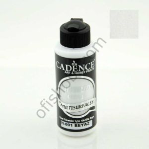 Cadence Hybrid Akrilik Multisurfaces H-001 Beyaz 120 Ml