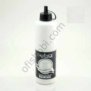 Cadence Hybrid Akrilik Multisurfaces H-001 Beyaz 500 Ml