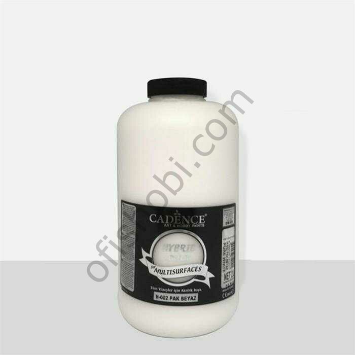 Cadence Hybrid Akrilik Multisurfaces H-002 Pak Beyaz 2000 Ml