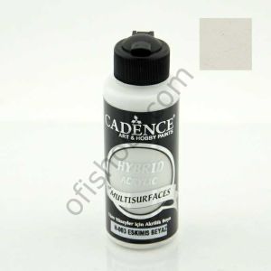 Cadence Hybrid Akrilik Multisurfaces H-003 Eskimiş Beyaz 120 Ml