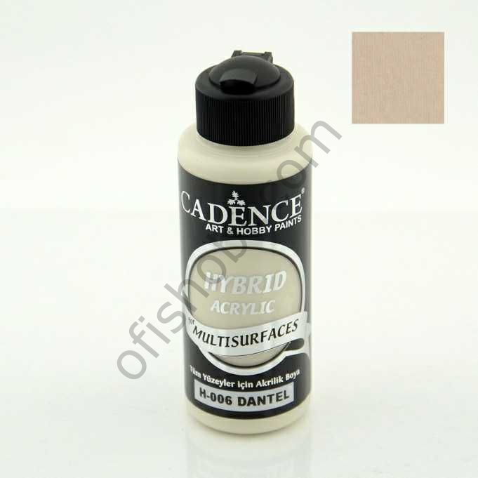 Cadence Hybrid Akrilik Multisurfaces H-006 Dantel 120 Ml