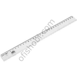 Hatas Ekonomik Öğrenci Cetveli Şeffaf 30 Cm