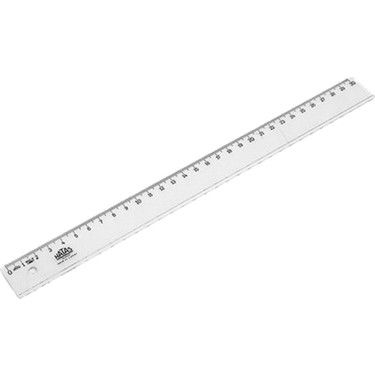 Hatas Ekonomik Öğrenci Cetveli Şeffaf 30 Cm