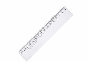 Hatas Geniş Plastik Büro Cetveli 15 Cm