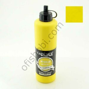 Cadence Hybrid Akrilik Multisurfaces H-008 Limon Sarı 500 Ml