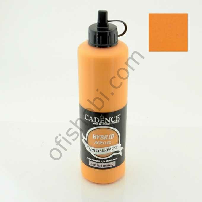 Cadence Hybrid Akrilik Multisurfaces H-011 Açık Turuncu 500 Ml