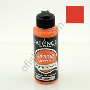 Cadence Hybrid Akrilik Multisurfaces H-012 Turuncu 120 Ml