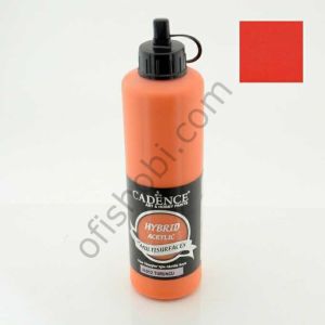 Cadence Hybrid Akrilik Multisurfaces H-012 Turuncu 500 Ml