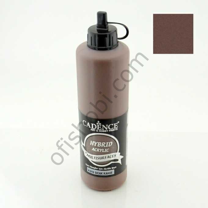 Cadence Hybrid Akrilik Multisurfaces H-16 Sıcak Kahve 500 Ml