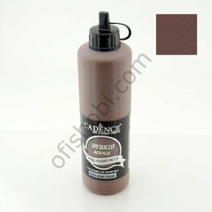 Cadence Hybrid Akrilik Multisurfaces H-16 Sıcak Kahve 500 Ml