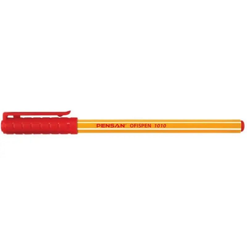 Pensan 1010 Tükenmez Kalem Kırmızı Tekli 1 Mm
