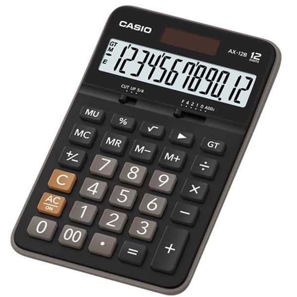 Casio Hesap Makinesi Masaüstü Ax-12B 12 Hane
