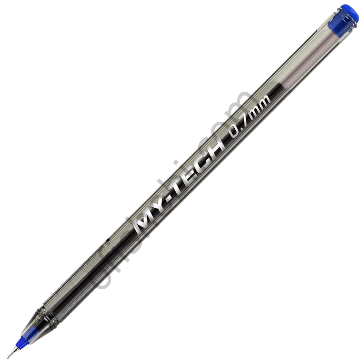 Pensan 0 7 Mm My-Tech Tükenmez Kalem Mavi Tekli