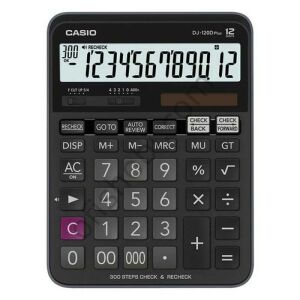Casio Hesap Makinesi Masaüstü Dj-120D Plus 12 Hane