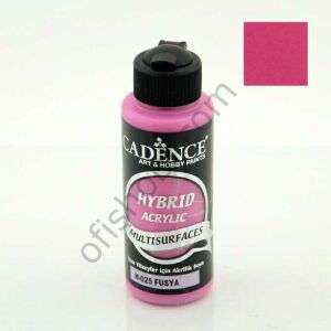 Cadence Hybrid Akrilik Multisurfaces H-025 Fuşya 120 Ml
