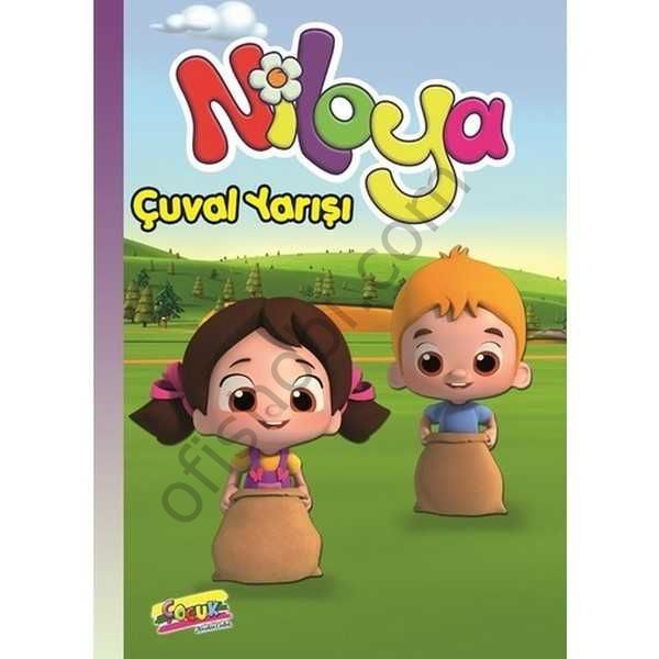 Keskin Niloya 20x28 8 Yaprak Hikaye Kitabı-Çuval Yarışı