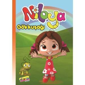 Keskin Niloya 20x28 8 Yaprak Hikaye Kitabı-Gökkuşağı