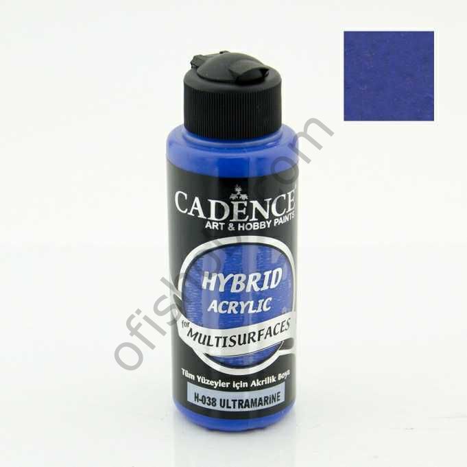 Cadence Hybrid Akrilik Multisurfaces H-038 Ultramarine 120 Ml