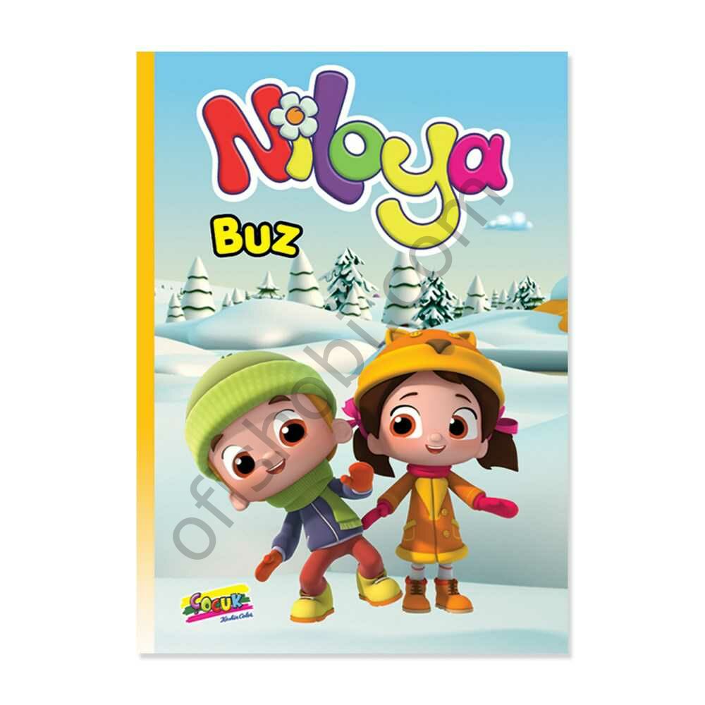 Keskin Niloya 20x28 8 Yaprak Hikaye Kitabı-Buz