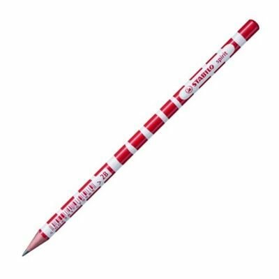 Stabilo Spirit Kurşun Kalem Kırmızı & Beyaz
