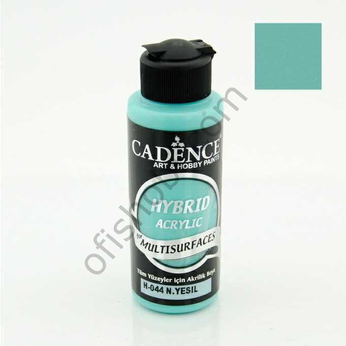 Cadence Hybrid Akrilik Multisurfaces H-044 N. Yeşil 120 Ml