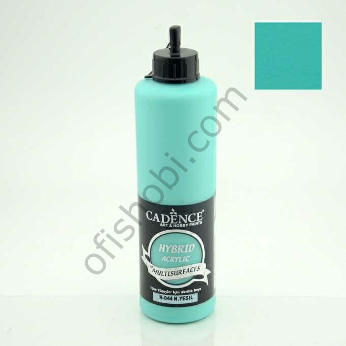 Cadence Hybrid Akrilik Multisurfaces H-044 N. Yeşil 500 Ml