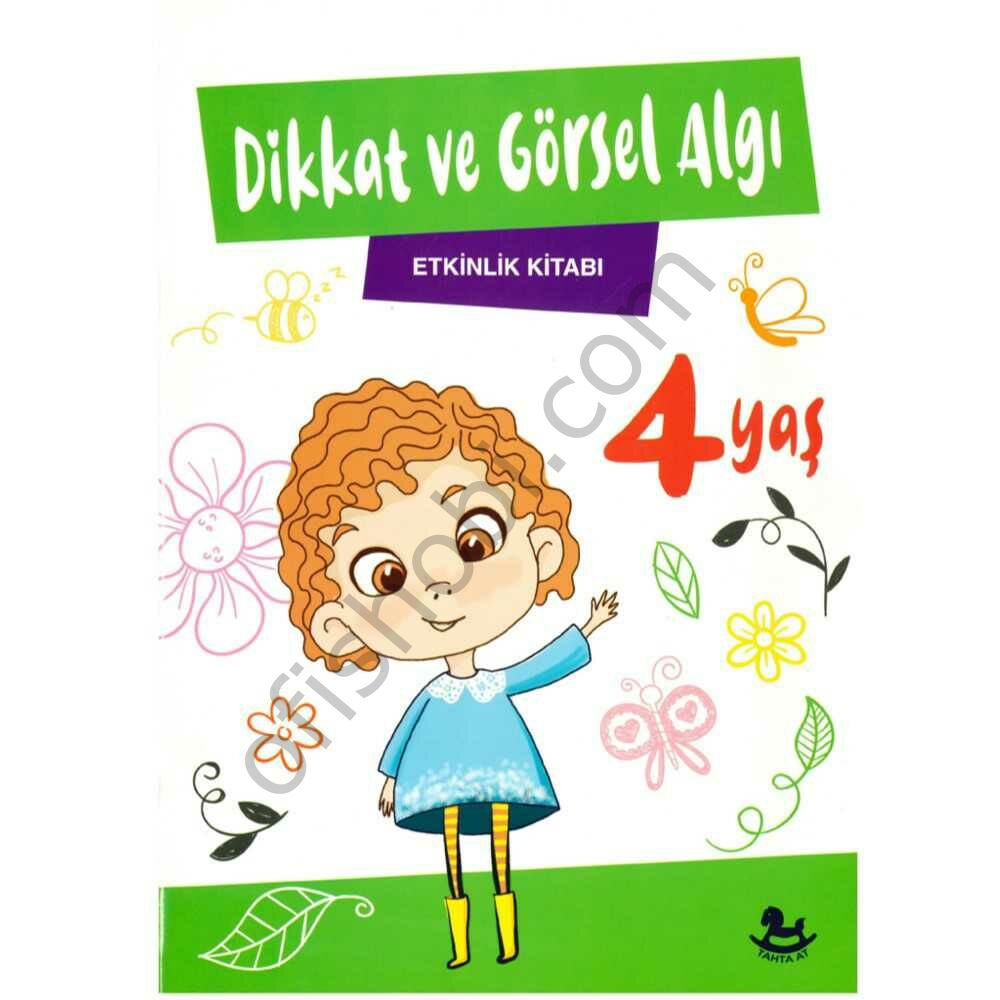 Keskin Tahta At Hikaye Kitabı Dikkat Ve Görsel Algı +4