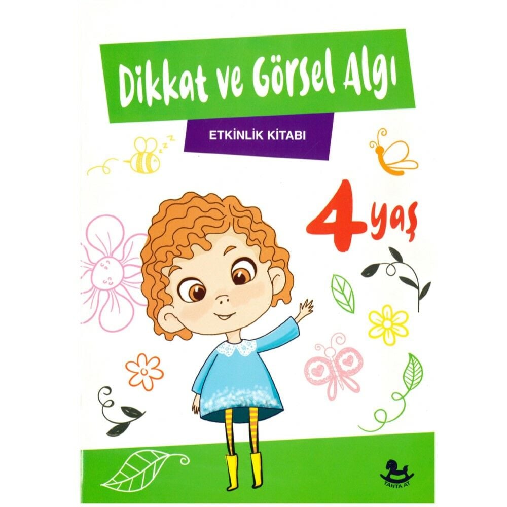 Keskin Tahta At Hikaye Kitabı Dikkat Ve Görsel Algı +4