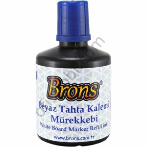 Brons Tahta Kalemi Mürekkebi 100 Cc Mavi