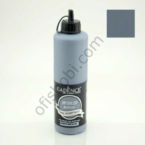 Cadence Hybrid Akrilik Multisurfaces H-058 Koyu Arduvaz Gri 500 Ml