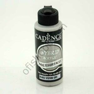 Cadence Hybrid Akrilik Multisurfaces H-063 Vizon Gri 120 Ml