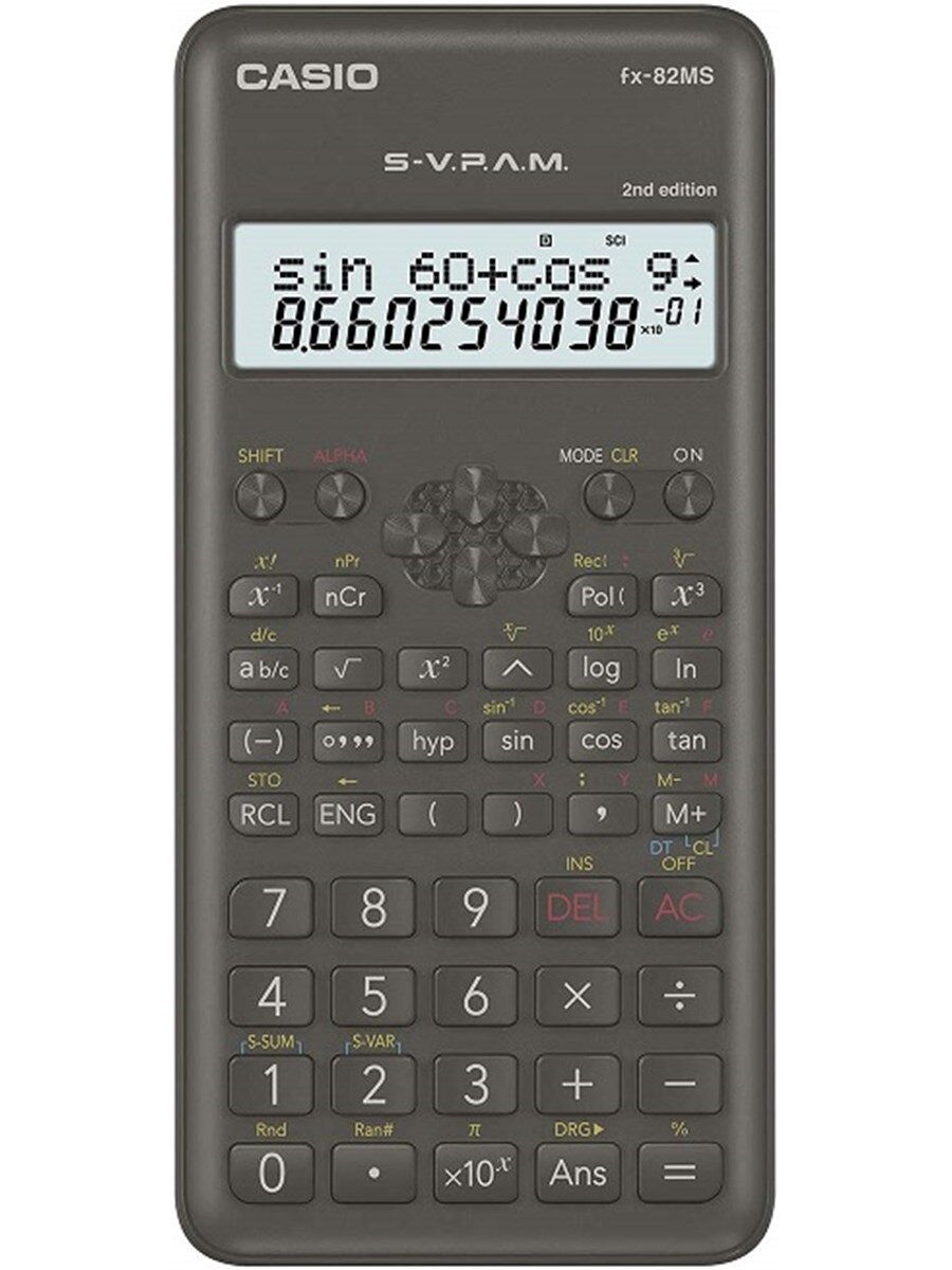 Casio Hesap Makinesi Bilimsel Fx-82Ms 12 Hane