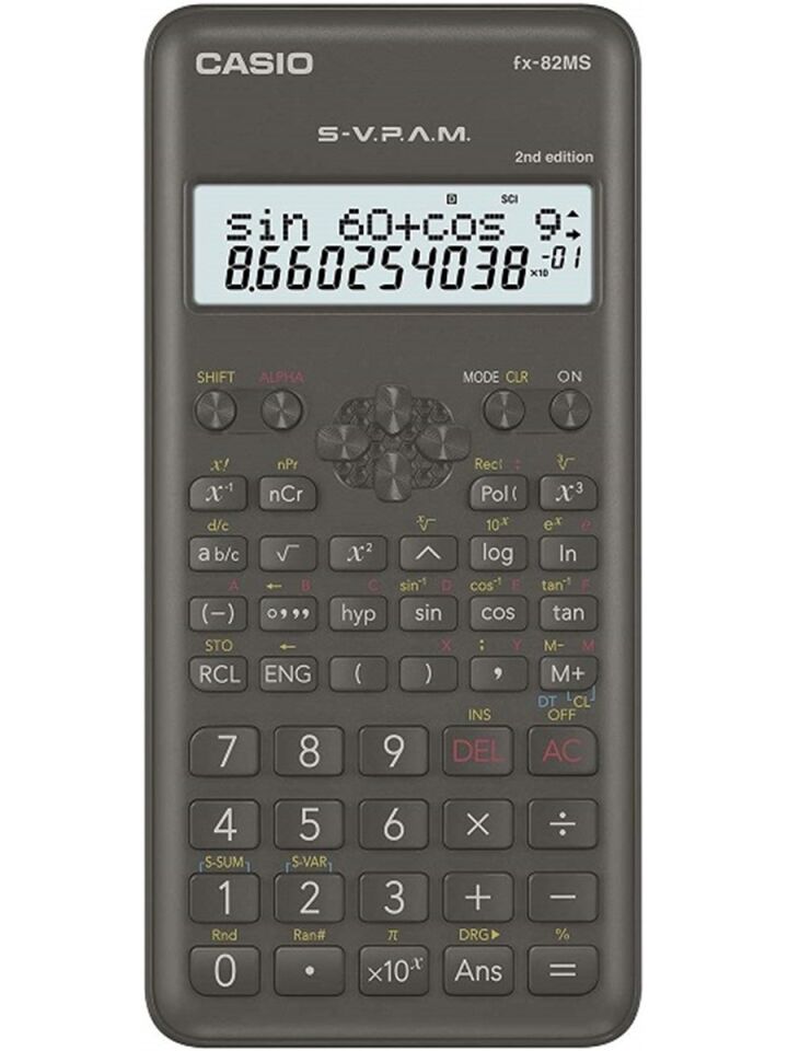 Casio Hesap Makinesi Bilimsel Fx-82Ms 12 Hane