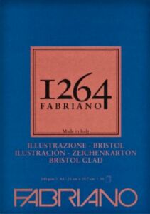 Fabriano 1264 Bristol Markör Bloğu 200 Gr A4 50 Yaprak