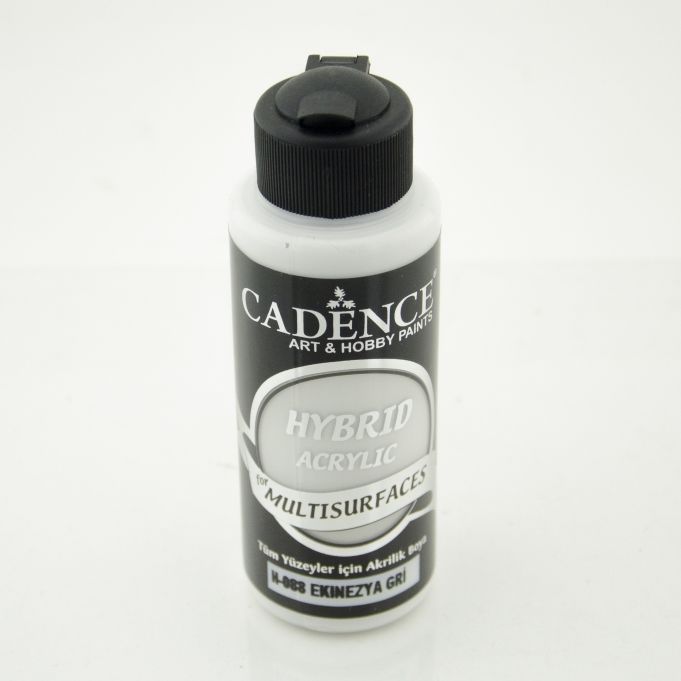 Cadence Hybrid Akrilik Multisurfaces H-088 Ekinezya Gri 120 Ml