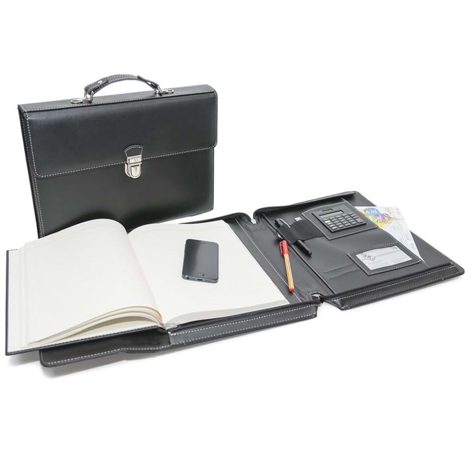 2K Organizer Ajanda Tarihsiz Kareli 4493 Kahverengi 28x34,5 Cm