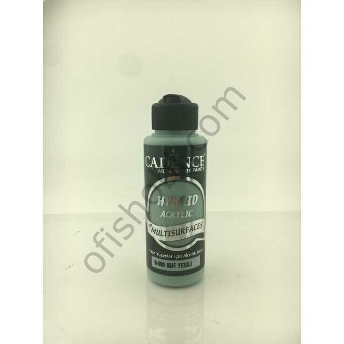 Cadence Hybrid Akrilik Multisurfaces H-089 Küf Yeşili 120 Ml