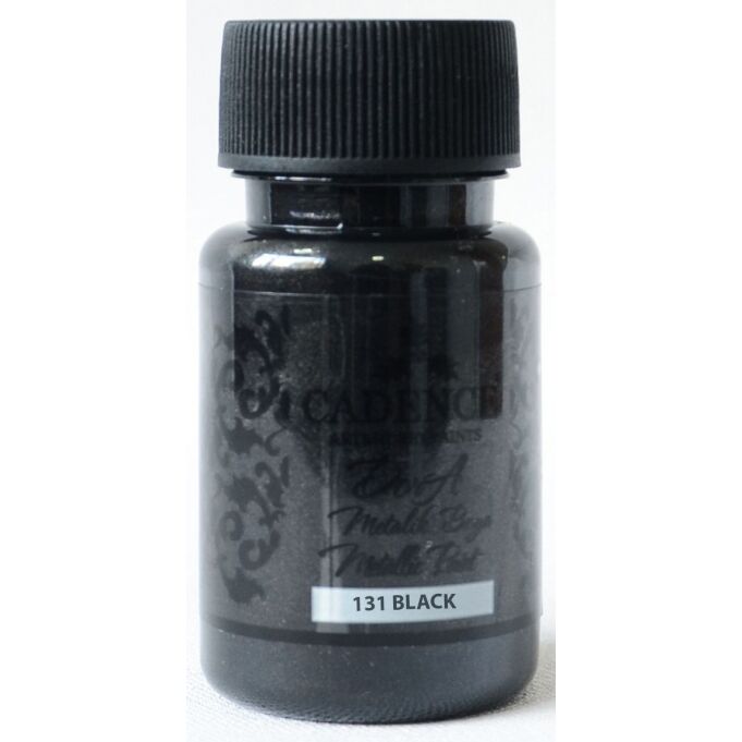 Cadence Dora Metalik Boya 131 Siyah 50 Ml
