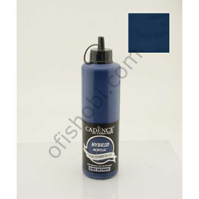 Cadence Hybrid Akrilik Multisurfaces H-092 Okyanus 500 Ml