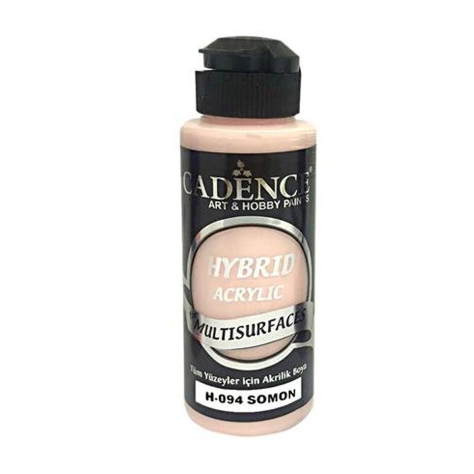 Cadence Hybrid Akrilik Multisurfaces H-094 Somon 120 Ml