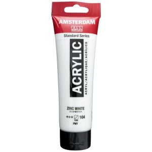 Amsterdam Standart Akrilik 120 Ml Zinc White