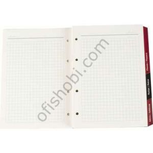 2K Organizer Ajanda Yedeği 4 Delikli Ydk3 Tarihsiz Kareli 15x21 Cm