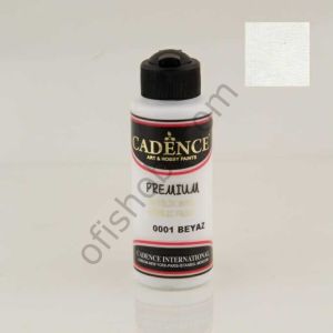 Cadence Premium Akrilik Boya 0001 Beyaz 120 Ml