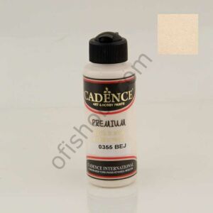 Cadence Premium Akrilik Boya 0355 Bej 120 Ml